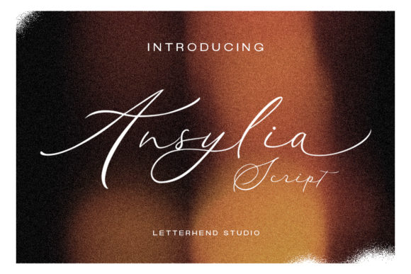 Ansylia: A Script Font for Creative Campaigns
