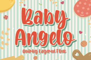 Baby Angelo: A Script Font with Character