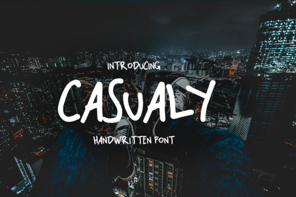 Casualy: A Fun Handwritten Font