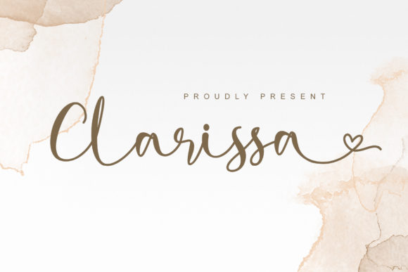 Clarissa Font: Elegant Script for Crafters