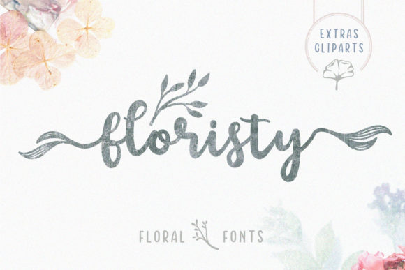 Floristy: A Handwritten Font for Web Design