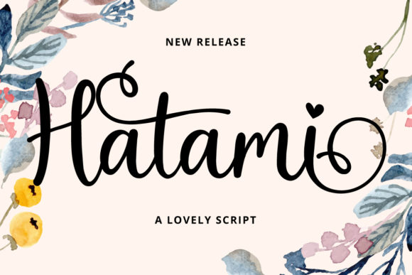 Hitami: Elegant Script Font for Editorial Design