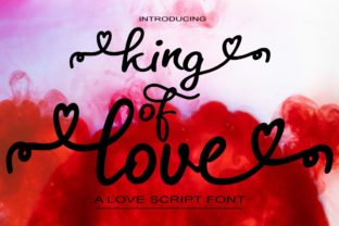 King of Love Font for Web Design
