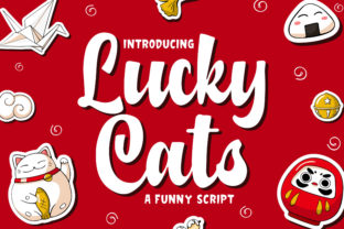 Lucky Cats Font for Web Design