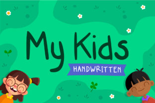 My Kids: A Handwritten Font for Small Business