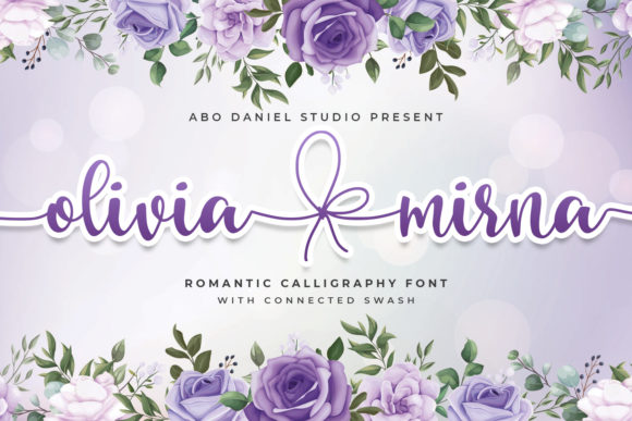 Olivia Mirna: A Handwritten Font for Creative Projects