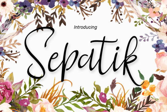 Sepatik: A Glamorous Script Font