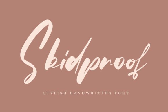 Skidproof: A Script Font for Real Projects