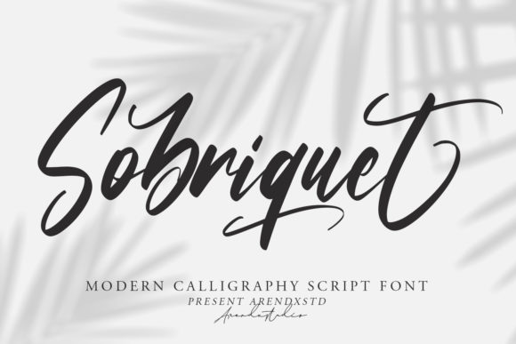 Sobriquet: A Nostalgic Handwritten Font