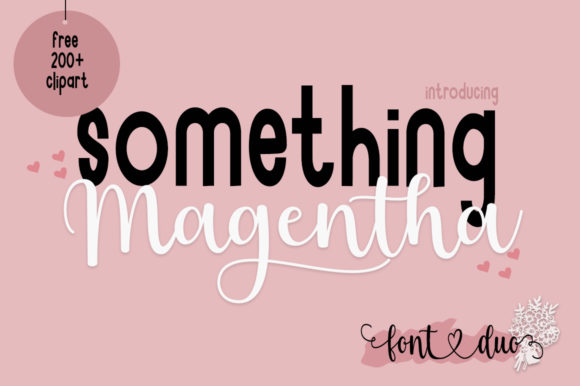 Something Magentha: Elegant Font for Business