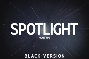 Spotlight Black: A Bold Font for Digital Marketing