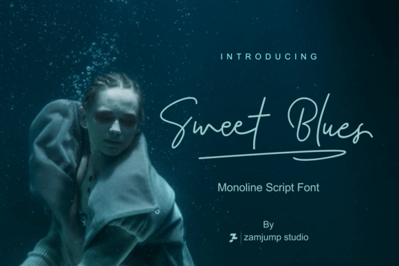 Sweet Blues Font for Creative Makers