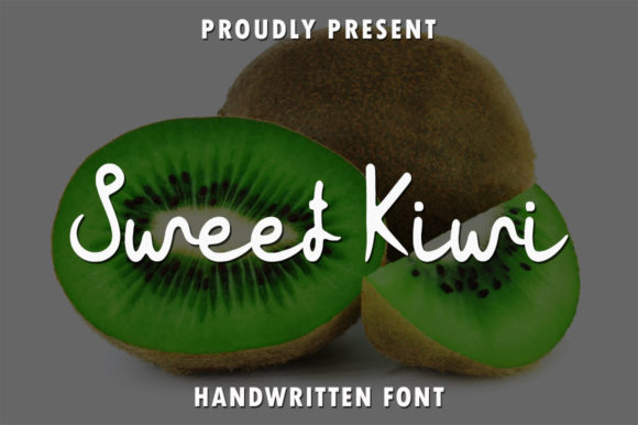 Sweet Kiwi Font for Creative Design