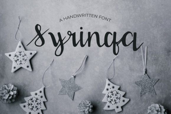 Syringa: A Stylish Script Font