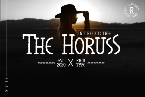 The Horuss: A Bold Serif Font for Impactful Campaigns