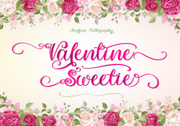 Valentine Sweetie Font Review
