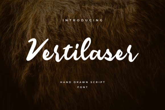 Vertilaser: A Elegant Handwritten Font for Web Design