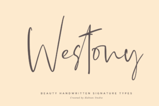 Westony: A Stylish Font for Modern Marketing